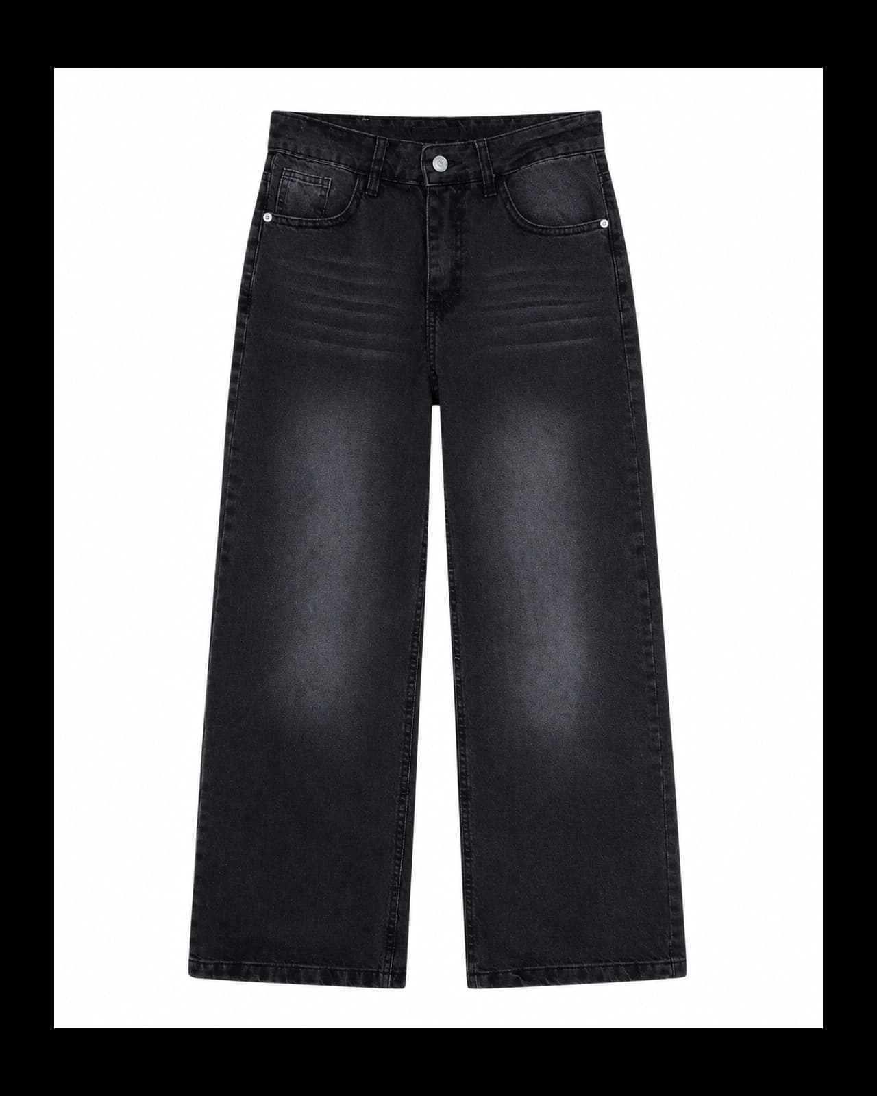 JEAN NENA TEEN WIDE NEGRO CON [FALTA COMPLETAR] — frente