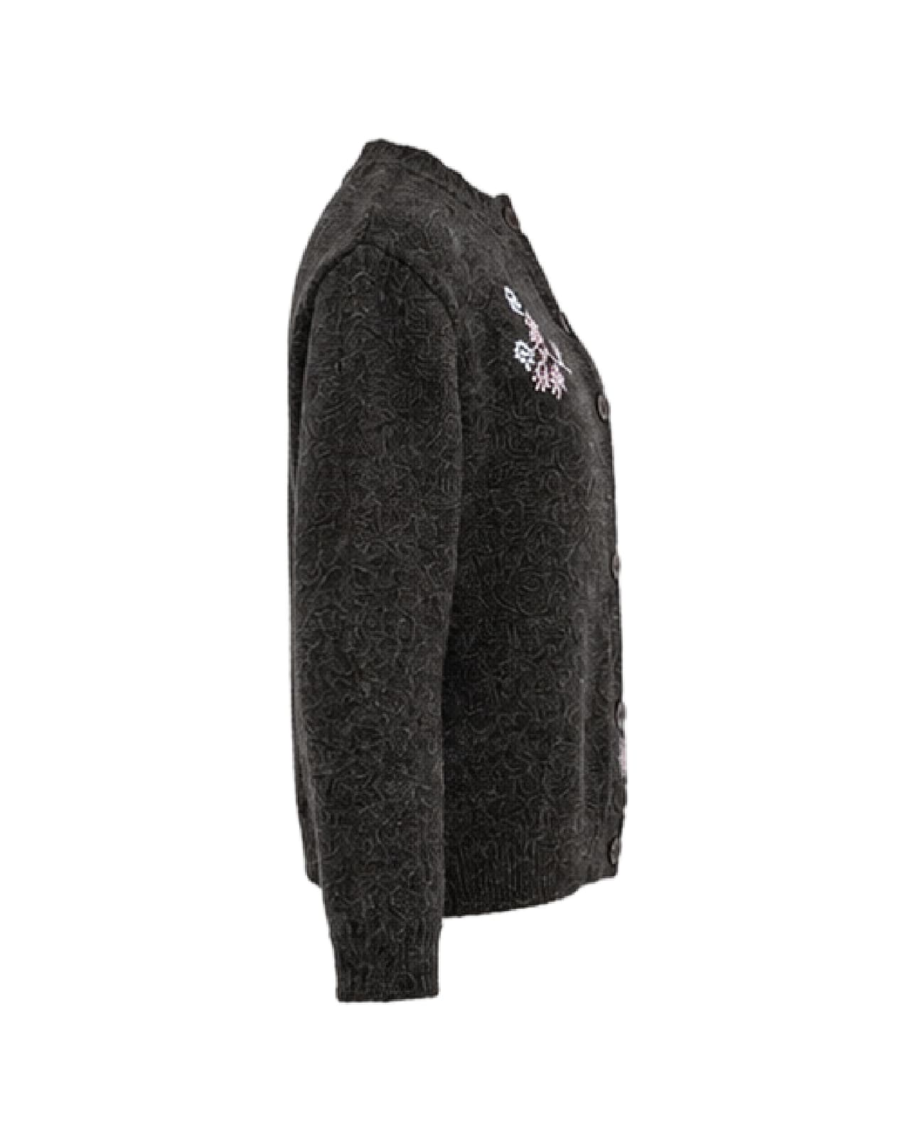 Cardigan Polly — Perfil derecho