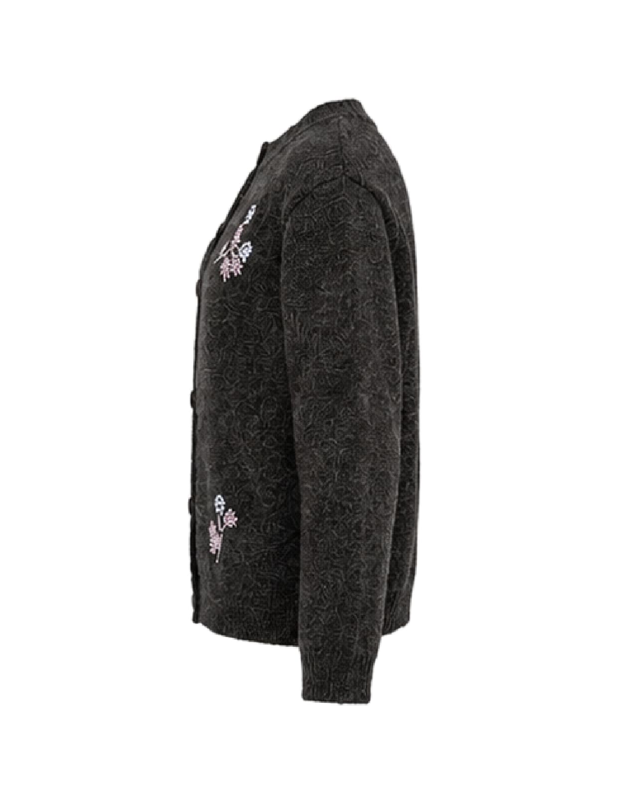 Cardigan Polly — Perfil izquierdo
