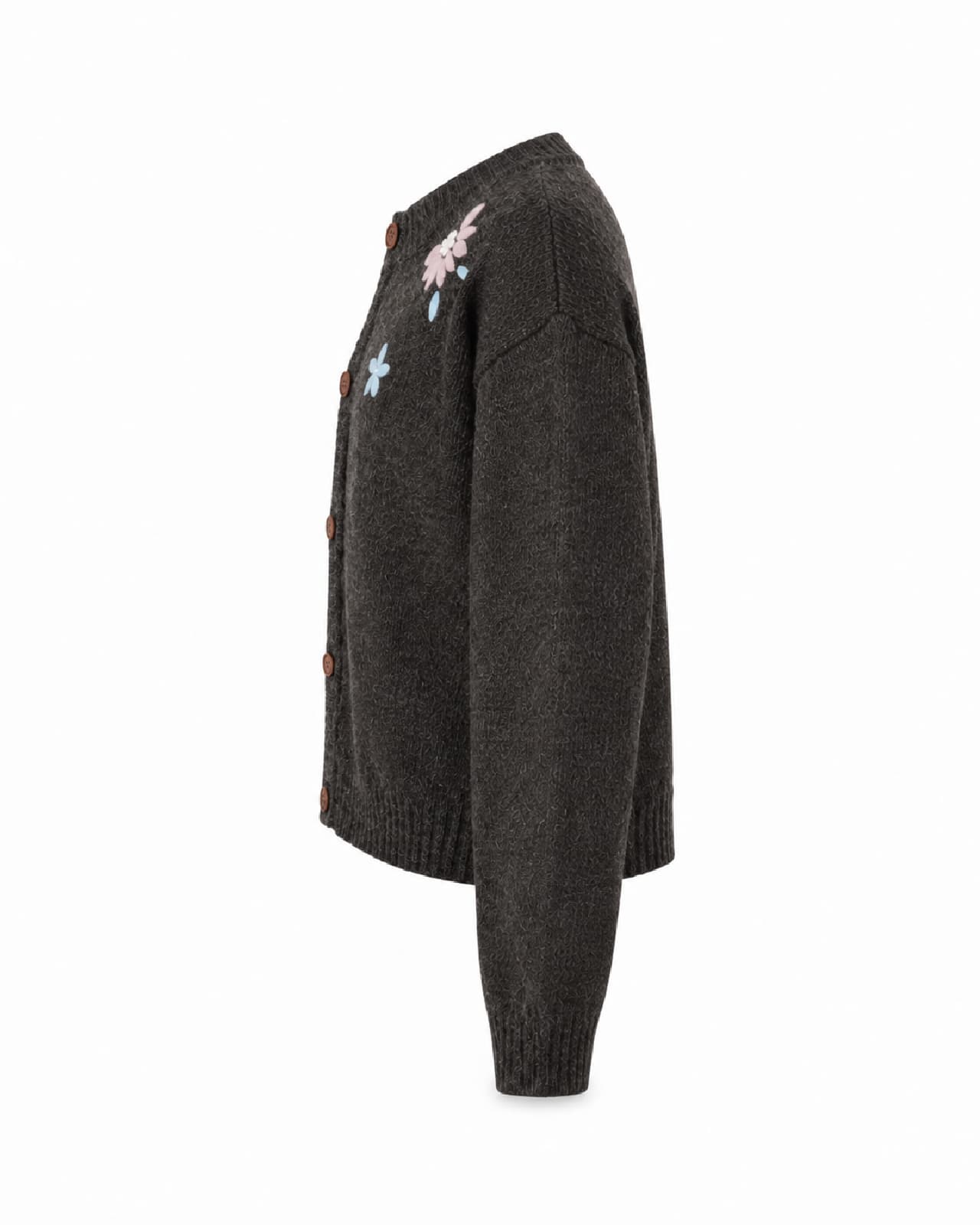 Cardigan Indy — Perfil izquierdo