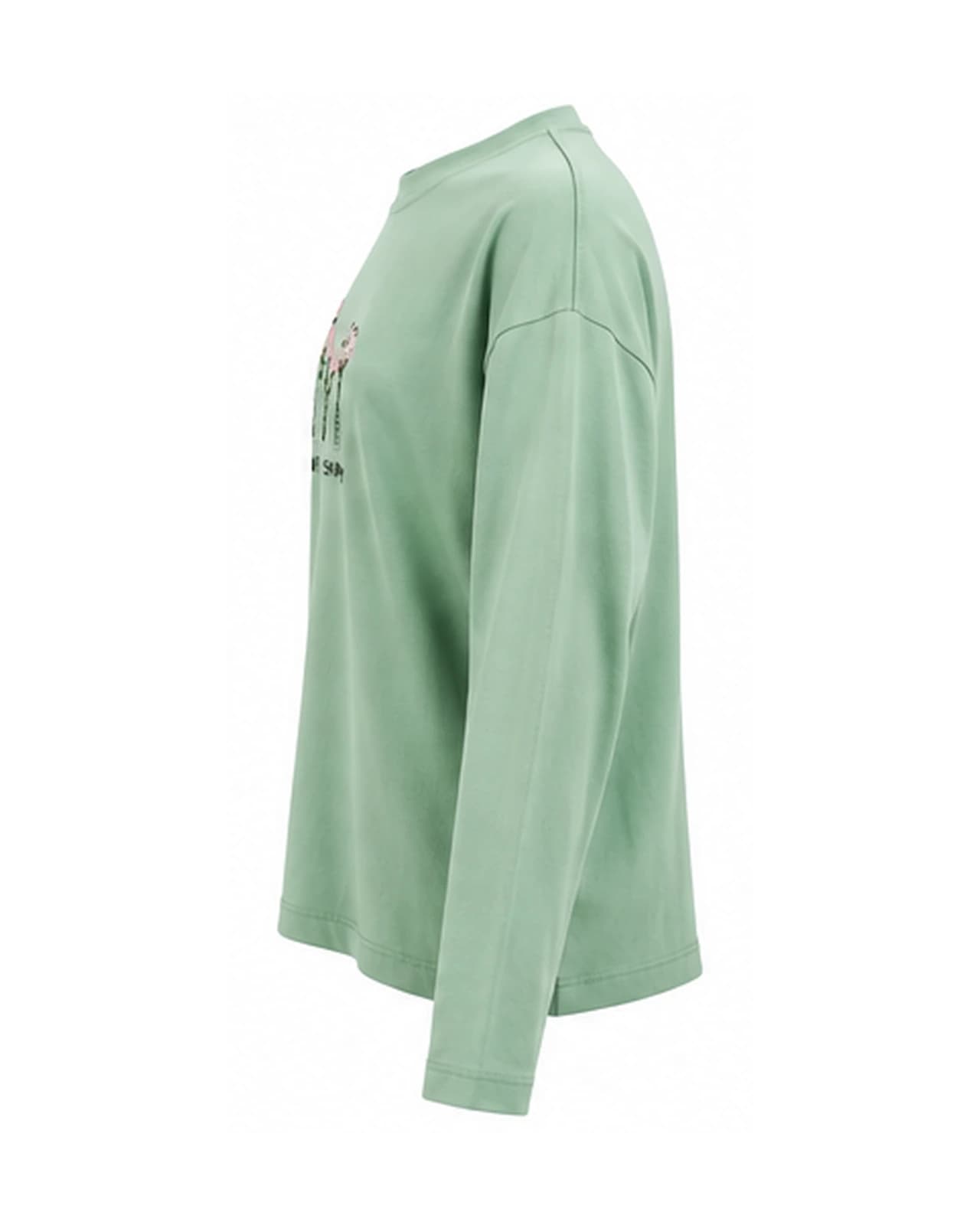 Remera Flor — Perfil derecho