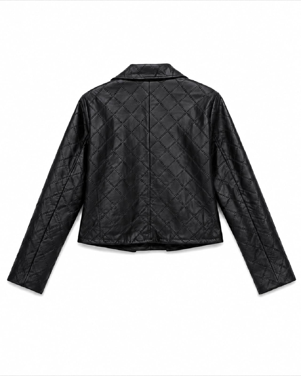 Campera Cuadrillé — Espalda