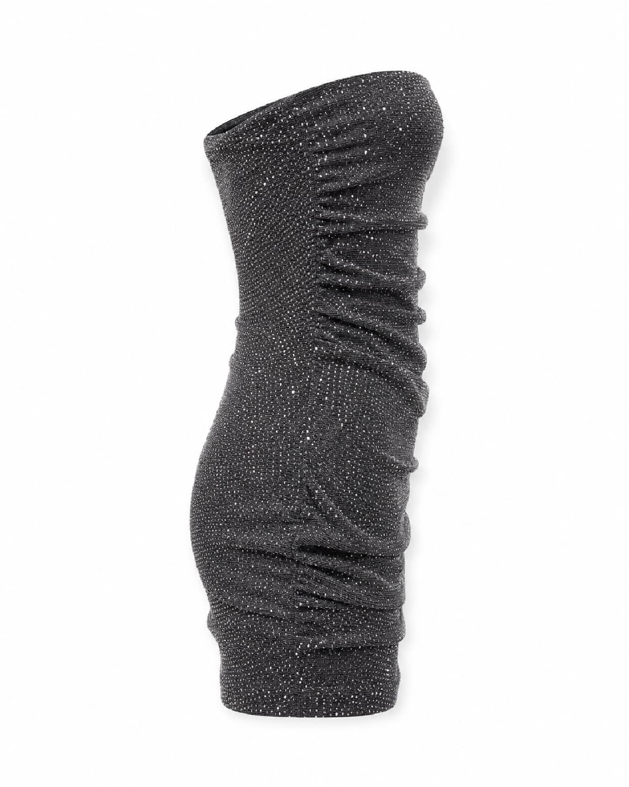 Vestido Strapless con Strass — Perfil derecho