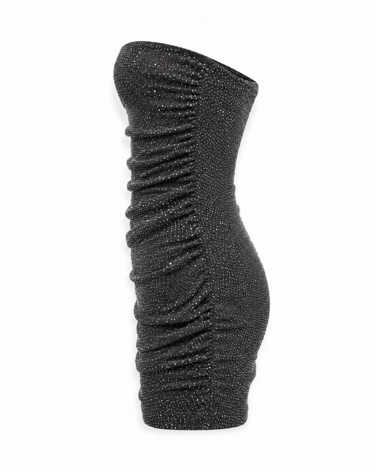 Vestido Strapless con Strass — Perfil izquierdo