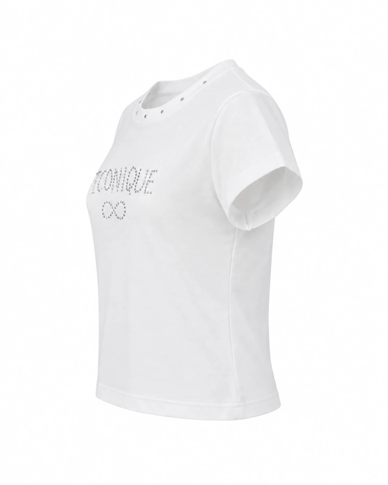 REMERA KATHERINE C/TACHAS NEGRO — Perfil derecho