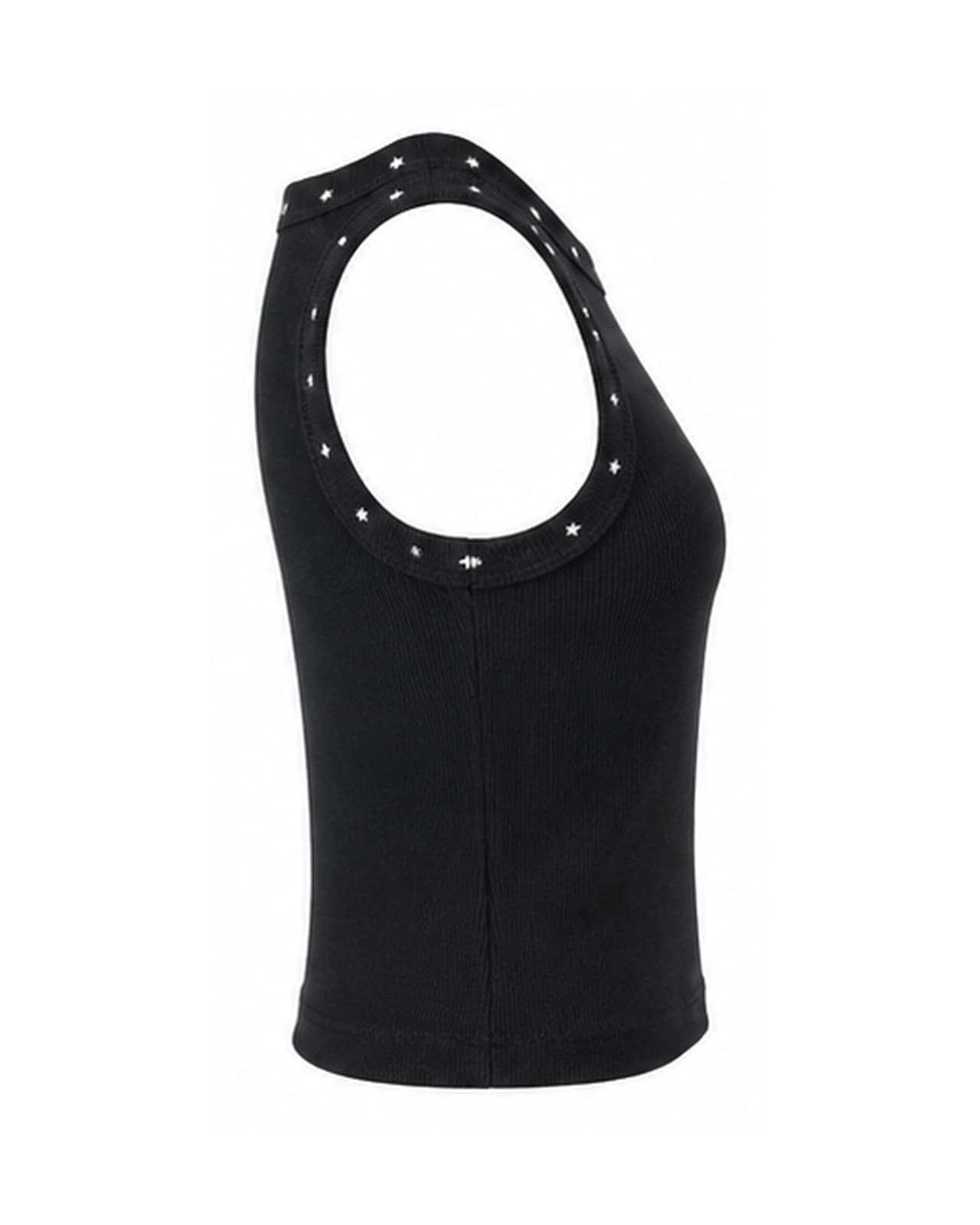 Top Aura con Tachas — Perfil izquierdo