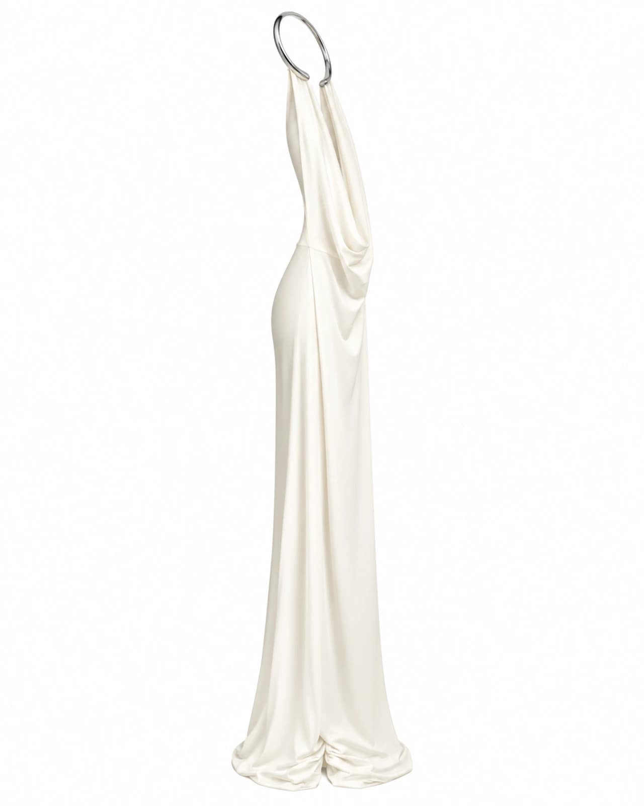 VESTIDO MICRO CHOKER BUCHE — Perfil izquierdo