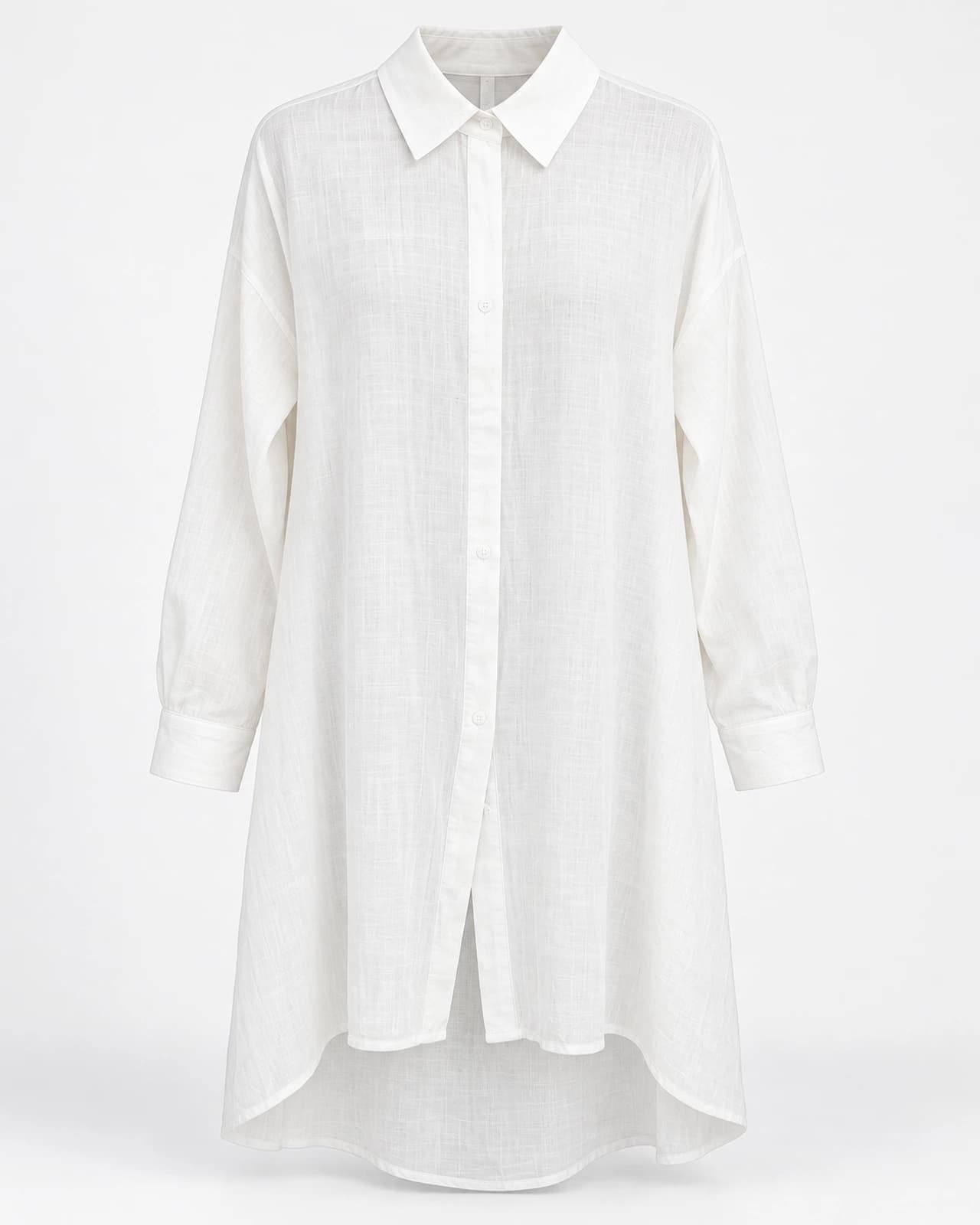 Camisa Encaje Floral — Frente