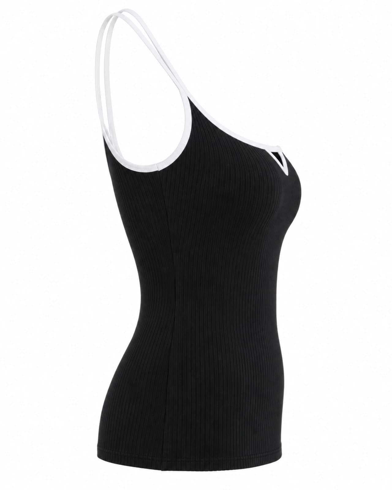 Musculosa Nimu — Perfil izquierdo