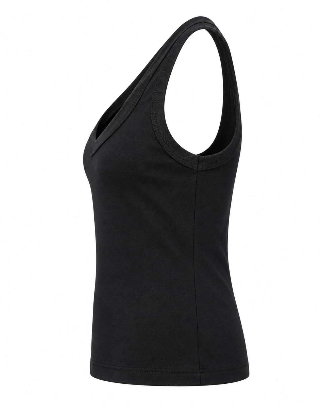 Musculosa Hayden — Perfil derecho