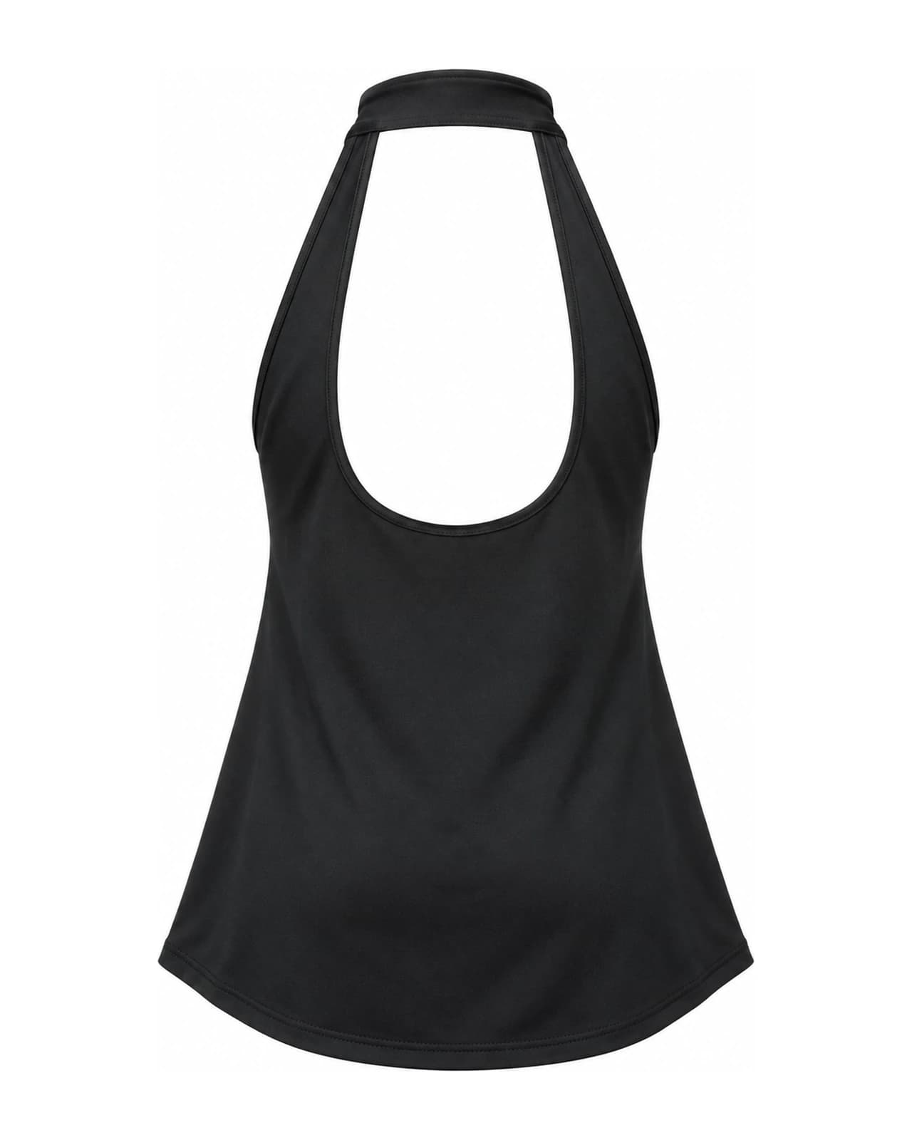 Top micro cuello Mao c-abertura — Espalda