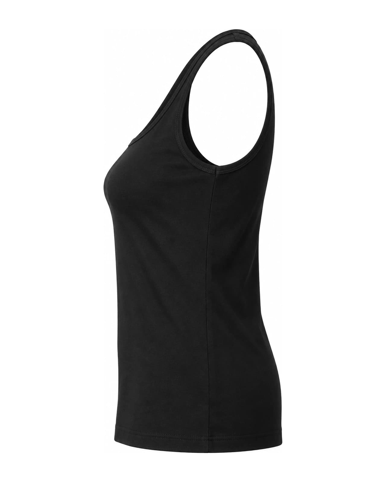 Musculosa básica T.S algodón c/lycra — Perfil derecho