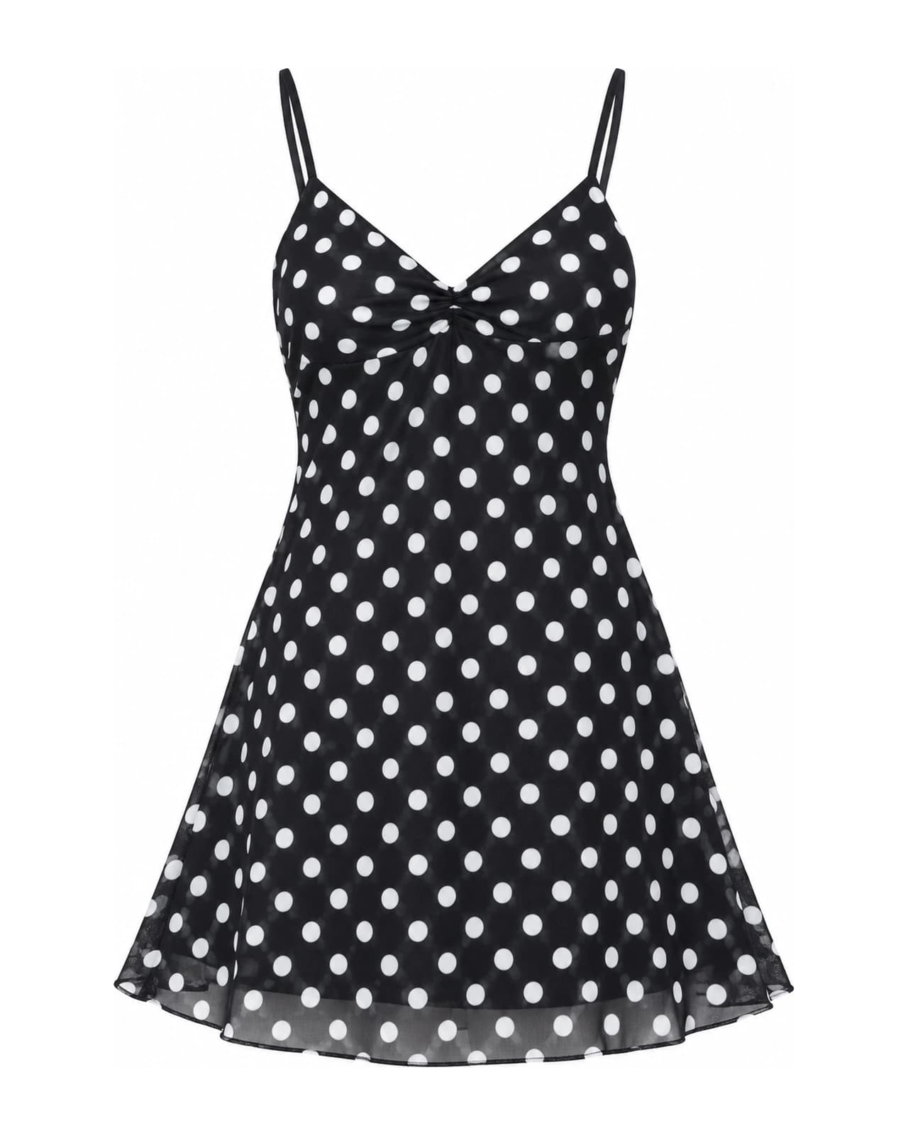 Vestido Cande Tul Lunar — Frente