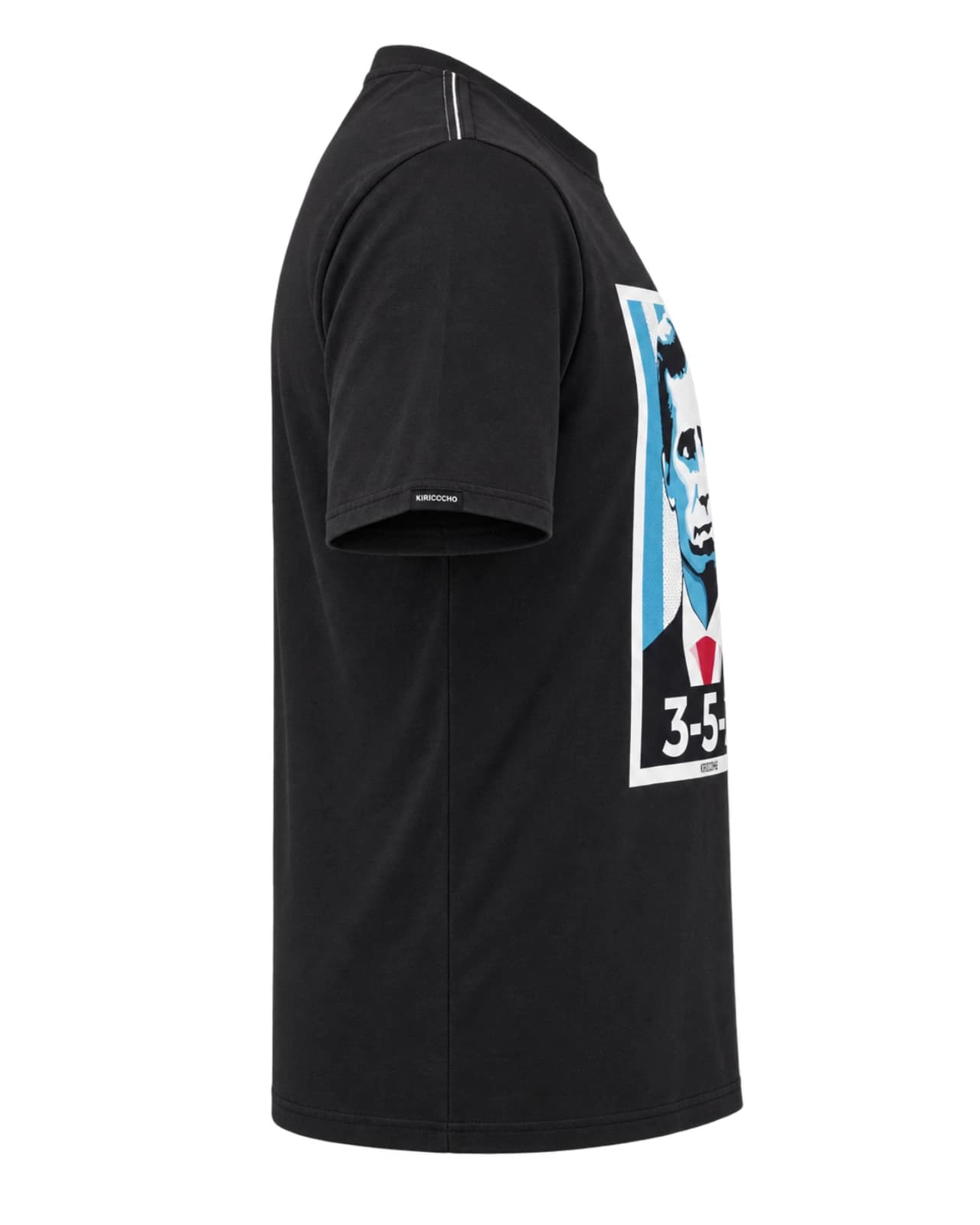 Remera DT Bilardo — Perfil izquierdo