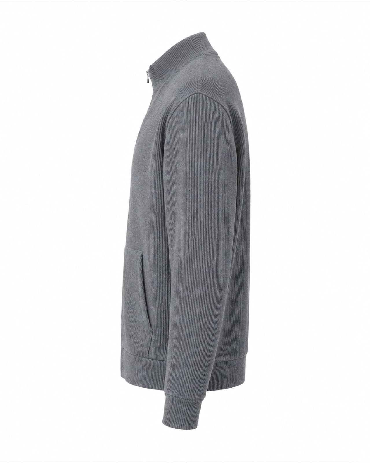Campera Media Polera — Perfil derecho