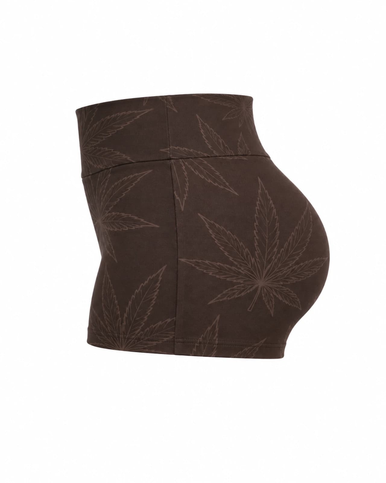 Short Gamuza Estampado — Perfil derecho
