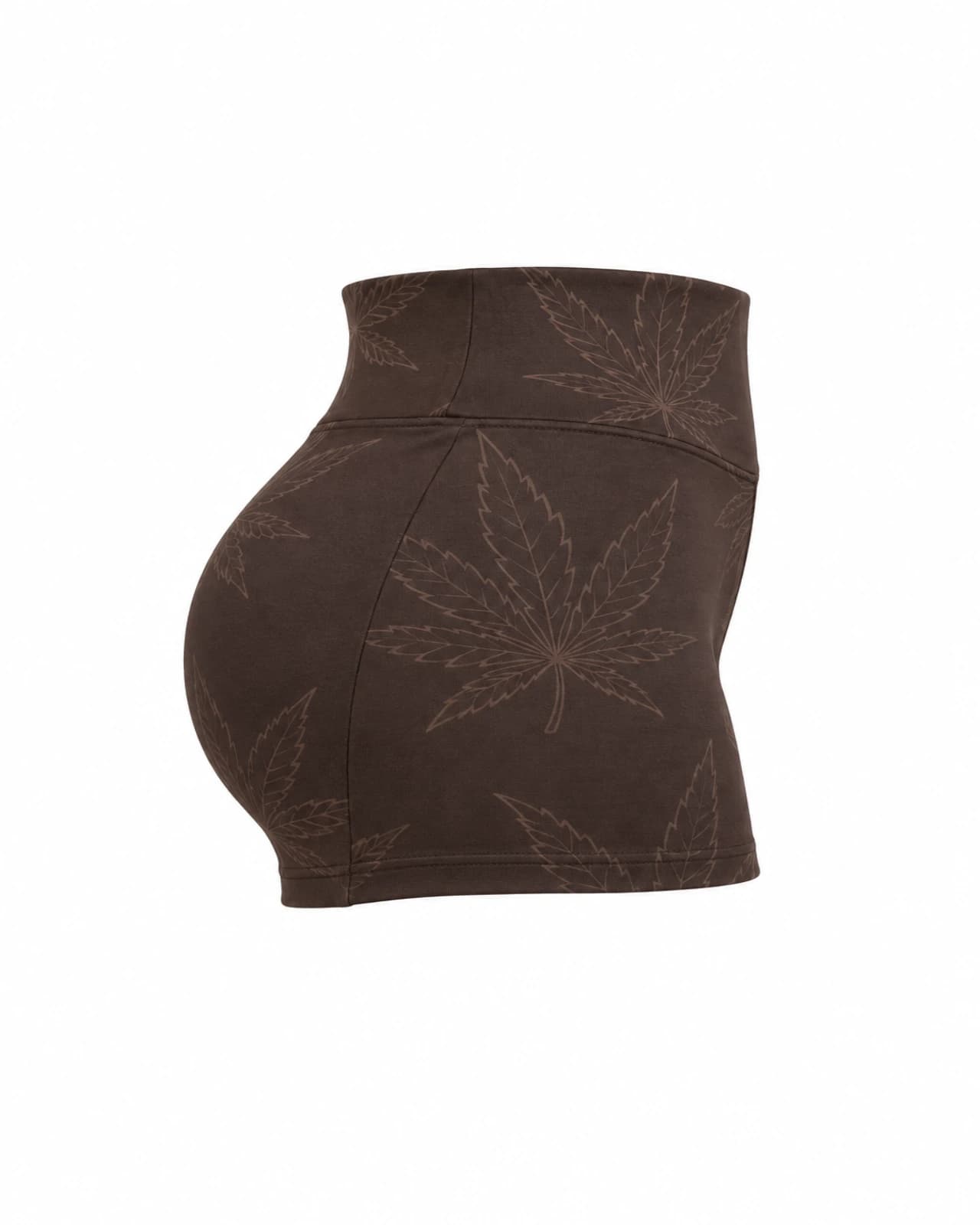 Short Gamuza Estampado — Perfil izquierdo