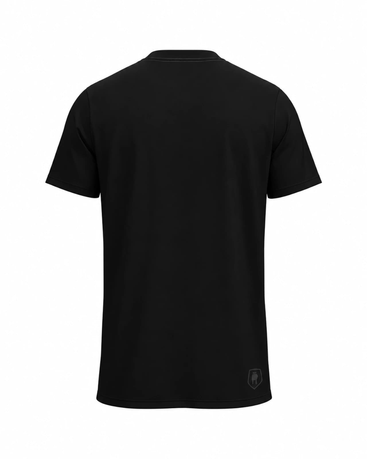 Remera Fútbol Líneas Negras — Espalda