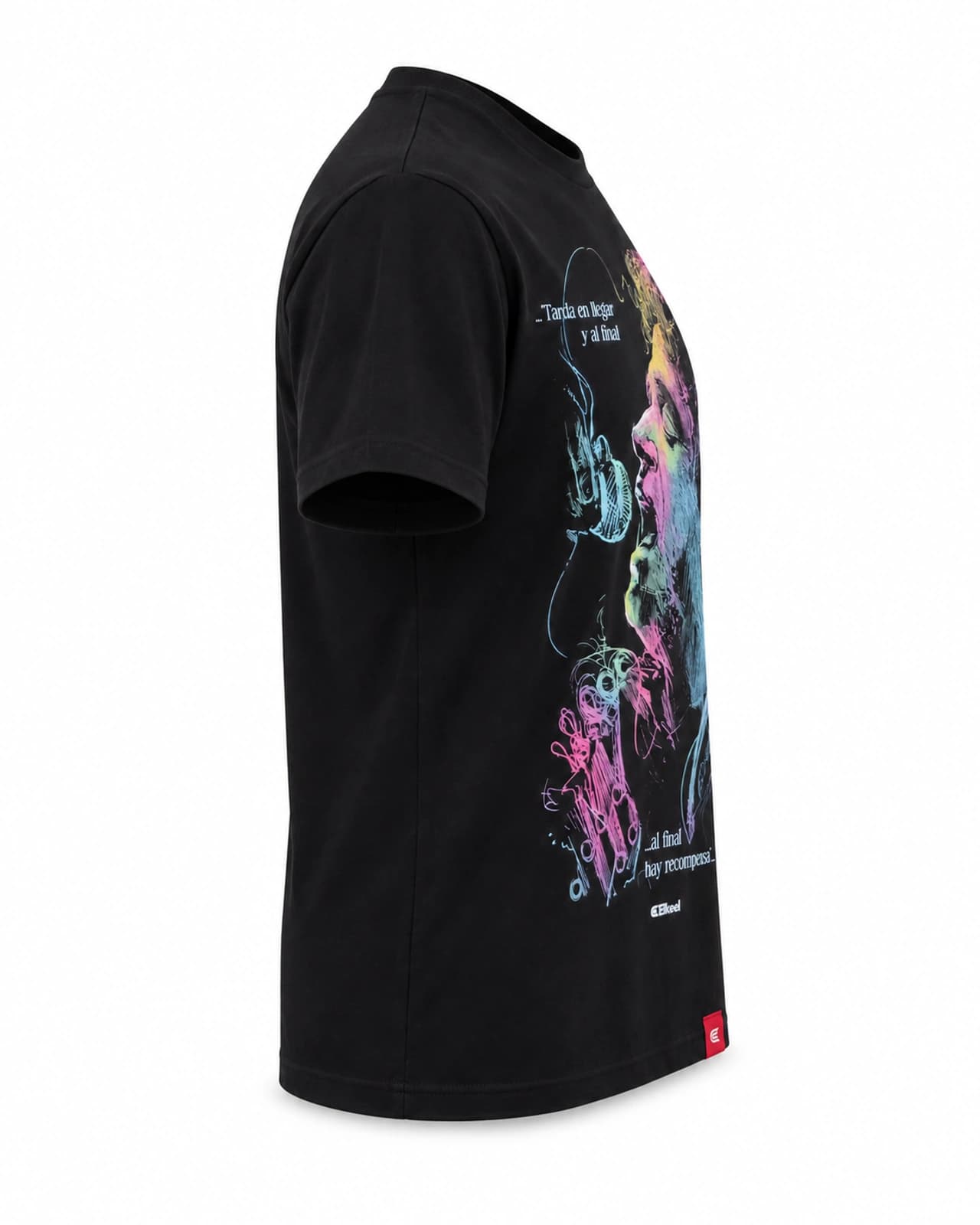 Remera Cerati — Perfil izquierdo
