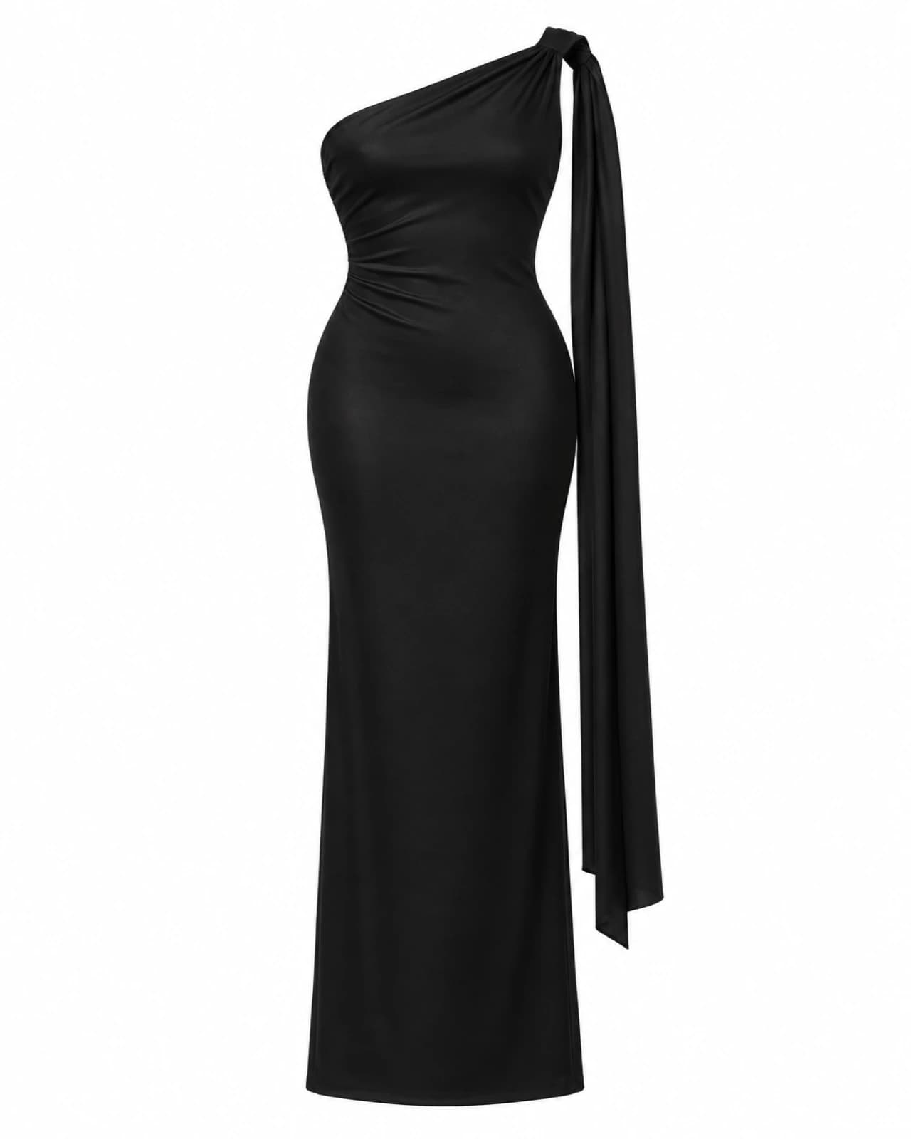 Vestido Lazo al Hombro